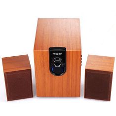 P300 Wooden 2.1 Channel 30W Multimedia Speaker Desktop Combination Subwoofer bluetooth Loudspeaker
