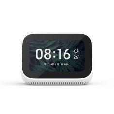 Xiaomi AI Touch Screen bluetooth 5.0 Speaker Digital Display Alarm Clock WiFi Smart Connection Speaker