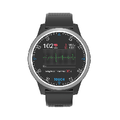 Bakeey E101 ECG PPG Dual Monitor Blood Pressure IP67 Call Message Push Fitness Tracker Smart Watch