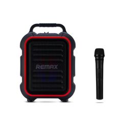REMAX RB-X3 Portable bluetooth K Song Speaker Bass Subwoofer Handsfree Outdoor With Wireless Mic for Square Dance Support USB AUX FM