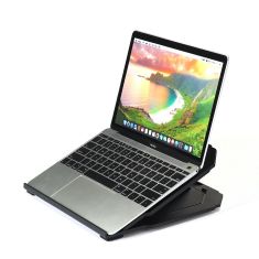 Adjustable Plastic Laptop Stand Holder Desk Tablet Cooling Bracket With Phone Holder For Laptop MacBook Tablet