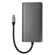 Bakeey Type-c 8 in 1 Multifunction Dual USB Card Reader Converter Adapter For Keyboard Tablet Scanner Camera Game Controlers