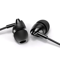 USAMS EP-39 3.5mm Wired Control In-ear Earphone 1.2m Stereo Music Earbuds Headphone with Mic for iPhone Xiaomi Huawei