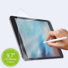 Baseus Matte Paper-like Surface Anti-Glare Writing Drawing PET Screen Protector for iPad 2/3/4/for iPad Air/for iPad Air 2/for iPad Pro 9.7 Inch/for iPad 9.7 Inch 2017/for iPad 9.7 Inch 2018
