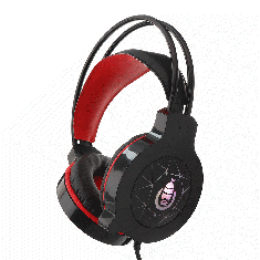 HI200 3.5mm Wired Gaming Headset LED Light Headphone Hi-Fi Stereo Surround With Mic