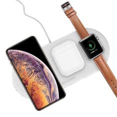 Bakeey 3 In 1 10W 5W Fast Charging Pad Wireless Charger For Watch Headset iPhone 11 XS Huawei P30 S10+ Note10