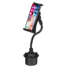 Universal 360 Degree Adjustable 21cm Flexible Long Arm Car Cup Holder Phone Tablet Mount Stand Holder