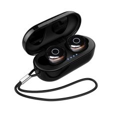 Ovevo Q65 Pro TWS bluetooth 5.0 Earphone Smart Touch IPX7 Waterproof Bilateral Call Stereo Headphone with Charging Box