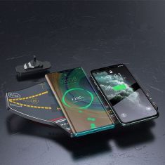 Baseus Liaoning 20W 2 in 1 Wireless Charger For iPhone 11pro X XS max Xiaomi 10 Pro