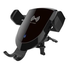 Bakeey 10W 7.5W TypeC Infrared induction LED Indicator Light Fast Charging Car Bracket Wireless Charger For iPhone 11 Max Pro XS Huawei P30 Pro Mate 30 Xiaomi 9 Pro S10+