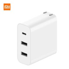 Original Xiaomi 65W 2A1C Triple Output Travel USB Charger Type-C Smart Output USB-A 18W Max Quick Charging
