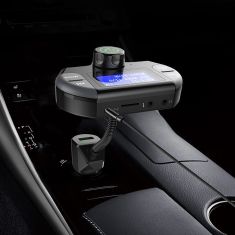 Bakeey G21 3.1A QC3.0 Dual USB Output DAB-Digital bluetooth 4.2 Signal TF Card U Disk Multi-Function Car Charger for Samsung S10 for iPhone 11 Pro Max Xiaomi Tablet