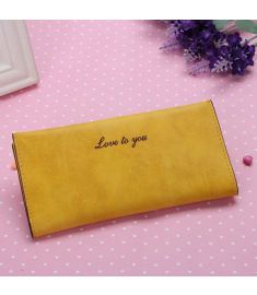 Women Leather Clutch Wallet Card Holder Case