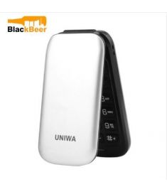 Old Man Flip Mobile Phone GSM Senior Big Push-Button Flip Phone Dual Sim