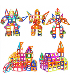 Magnetic Blocks Building Toys Magnetic Construction Educational Stacking and Learning Game for Kids