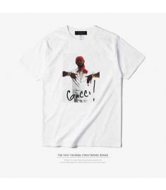 INFLATION 2017 Mens Hip Hop Men Streetwear Top Tees Casual Cotton T Shirt Hip Hop Graphic Tees For Men 