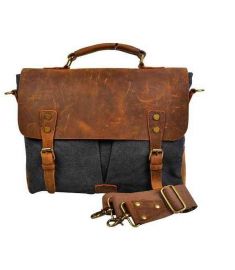 Men's Shoulder Bag Retro Genuine Leather on Sale