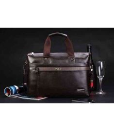 Mens Casual Business Briefcase Shoulder Handbag