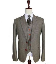 Wool 3 Piece Suits Slim Fit
