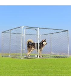 7.5' x 7.5' Pet Dog Run House Kennel 