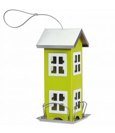 Outdoor Gardenard  Wild Bird Feeder Weatherproof House-Green