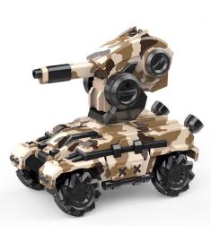 Xiangdijia Toys 008D 2.4G 4WD Electric RC Battle Tank Drift Vehicles Stunt Car RTR Model