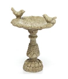 1/12 Dollhouse Miniature Fairy Garden Resin Birdbath Fountain