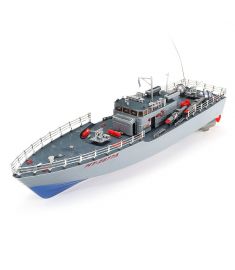 1/115 2.4G EHT-2877 Missile Destroyer RC Boat 4km/h With Two Motor And Light Vehicle Models