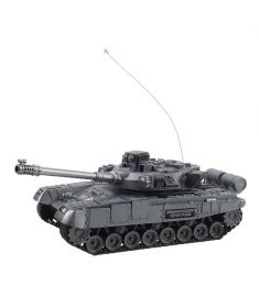 XJ13 4CH 2.4G RC Tank Car Vehicle With Music Light Children Toy