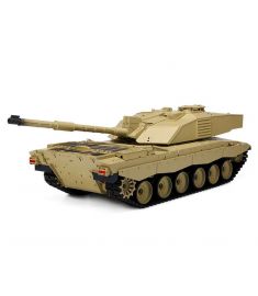 Heng Long 5.3 Version 3908-1 1/16 2.4G Smoking British Challenger 2II RC Car Battle Tank Plastic Model Toys