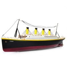 NQD 757 1/325 2.4G 80cm Simulation Titanic RC Boat Electric Ship Model with Light RTR Toys