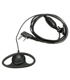 D Shape Earphone Earpiece Headset Mic for Kenwood Walkie Talkie Hand-held Radio