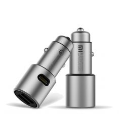 Original Xiaomi QC3.0 X2 Full Metal Dual USB Smart Control Quick Charge Car Charger