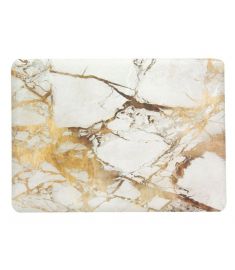 Marble Matte Hard Case Cover Top Bottom Shell For Macbook Pro 13.3 Inch