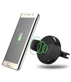 Qi Wireless Air Vent Car Mount Charger Dock Mount Holder For Samsung S8 S7