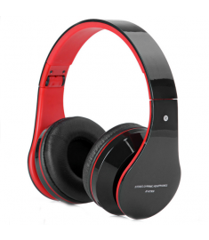 AT-BT809 Foldable Wireless bluetooth Headphone Headset With Mic FM TF