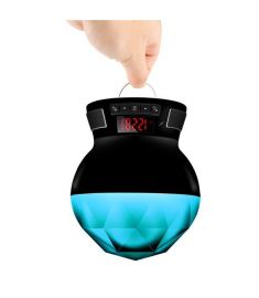 Colorful LED Nightlight Pat Sensor FM Radio TF Card Aux-in bluetooth Speaker With Mic