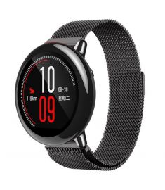 22mm Milanese Magnetic Stainless Steel Bracelet Strap Watch Band For Xiaomi Huami Amazfit