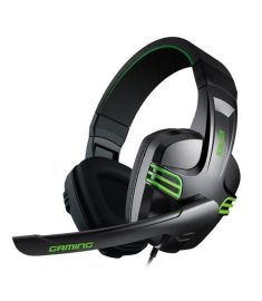 Salar KX101 3.5mm Over Ear Gaming Deep Bass Omni Directional Microphone Adjustable-Headbrand Headphone