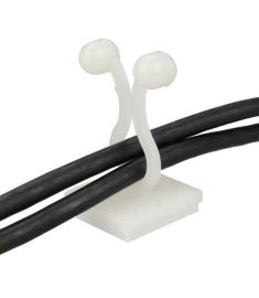 10pcs Clip Tie-line Management-ray Wire Bobbin Winder Random Color