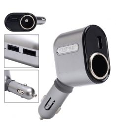 DC 12-24V Car Cigarette Lighter Socket Adapter With 3 USB Port Car Charger